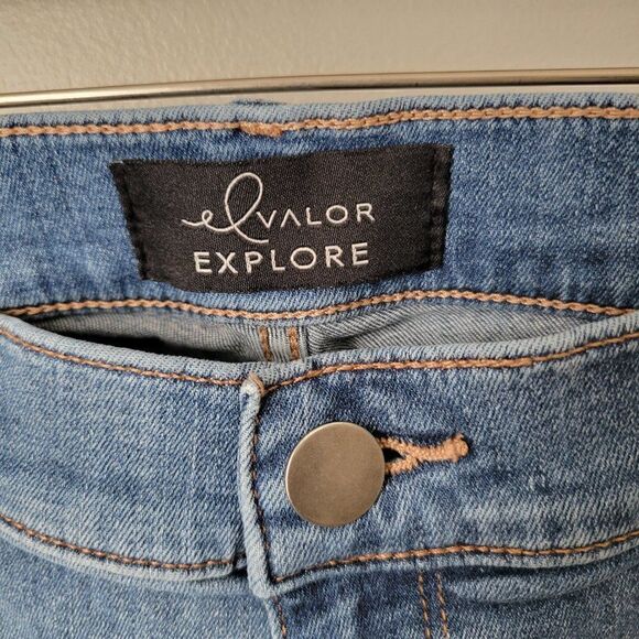 EUC EL VALOR EXPLORE HIGH RISE RAW HEM JEANS SIZE 29 - Picture 11 of 13